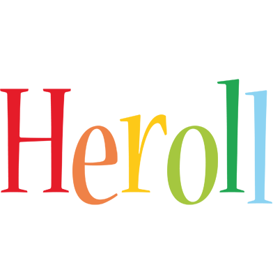 Heroll birthday logo