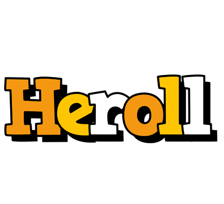 Heroll cartoon logo