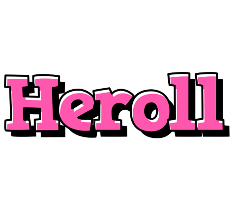 Heroll girlish logo
