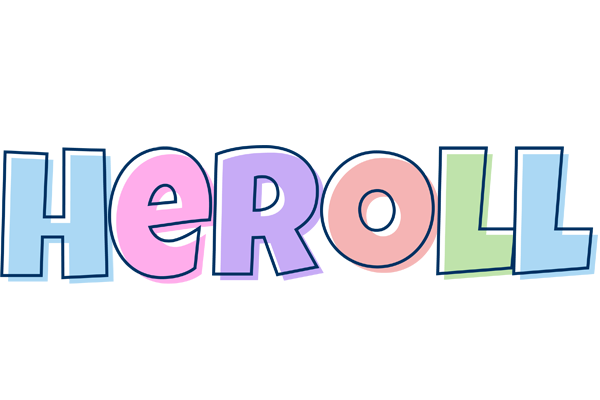 Heroll pastel logo