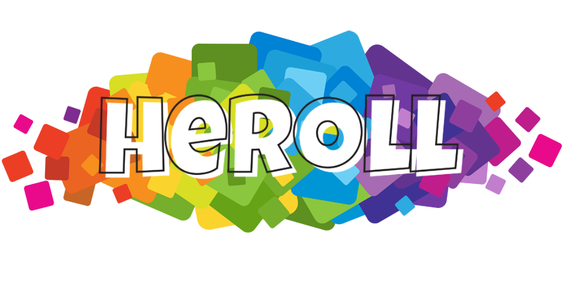 Heroll pixels logo