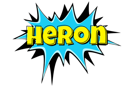 Heron amazing logo