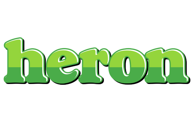 Heron apple logo