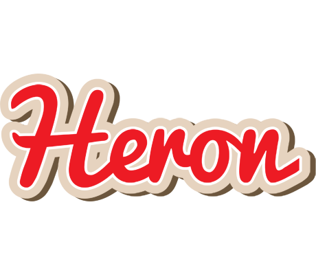 Heron chocolate logo