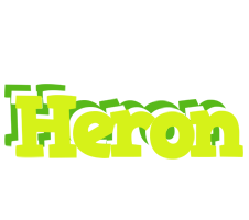 Heron citrus logo