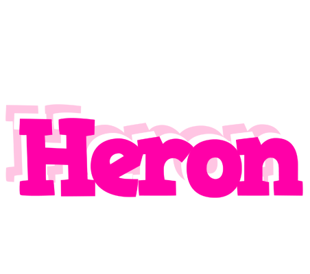 Heron dancing logo