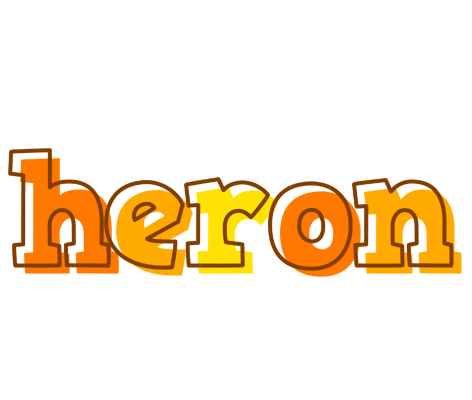 Heron desert logo