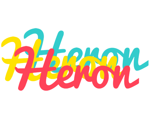 Heron disco logo