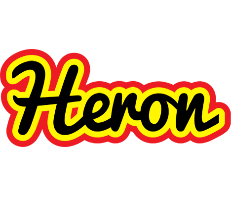 Heron flaming logo