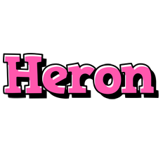 Heron girlish logo