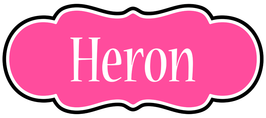 Heron invitation logo