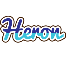Heron raining logo