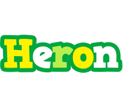Heron soccer logo