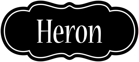 Heron welcome logo