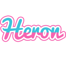 Heron woman logo