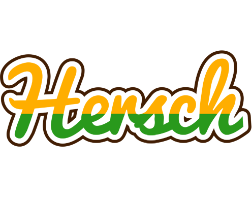 Hersch banana logo