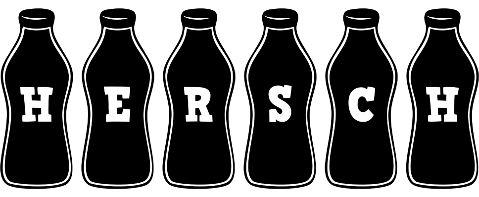 Hersch bottle logo