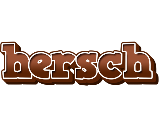 Hersch brownie logo