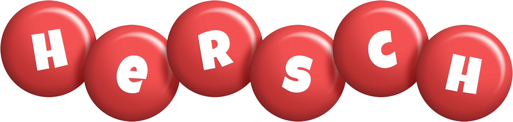 Hersch candy-red logo
