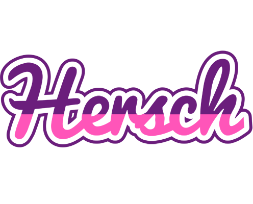 Hersch cheerful logo