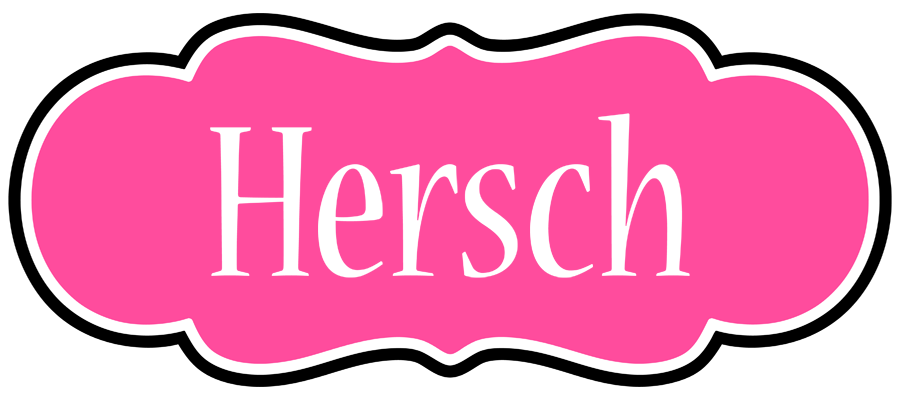 Hersch invitation logo