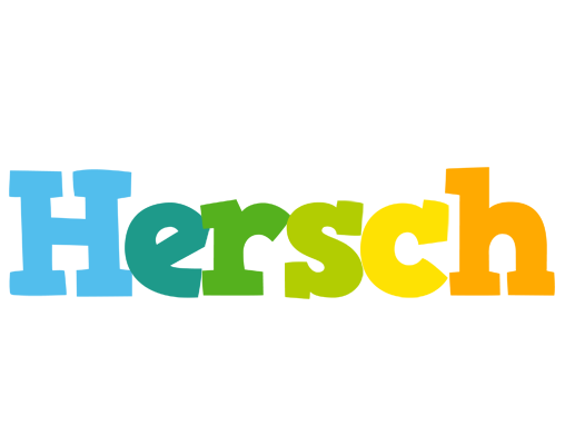 Hersch rainbows logo
