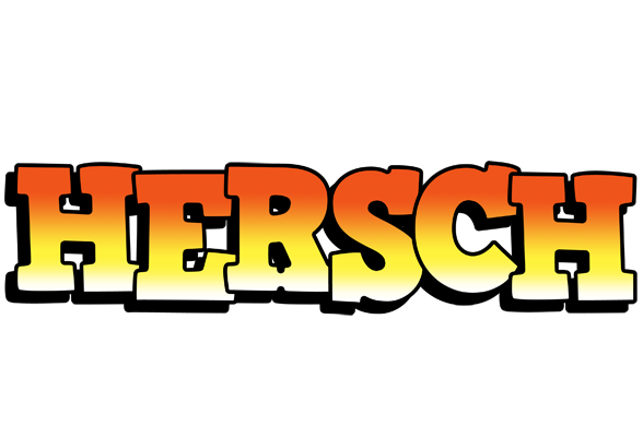 Hersch sunset logo