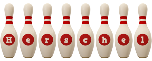 Herschel bowling-pin logo
