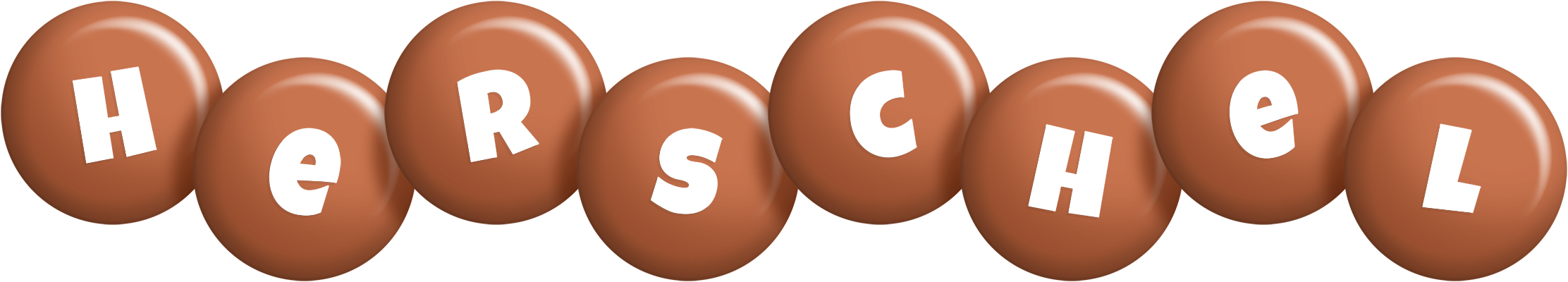 Herschel candy-brown logo