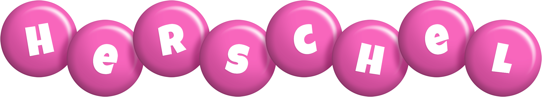 Herschel candy-pink logo