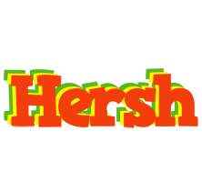 Hersh bbq logo