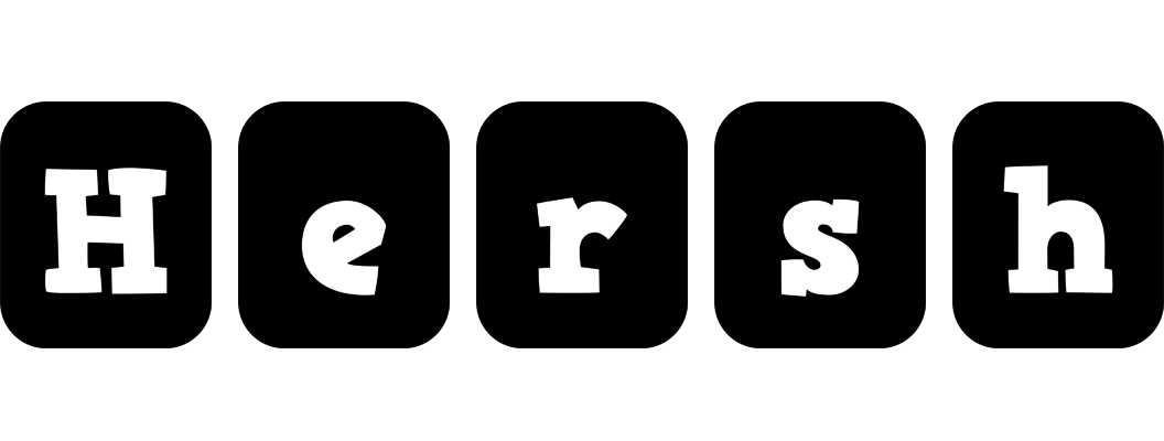 Hersh box logo