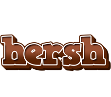 Hersh brownie logo