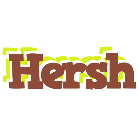 Hersh caffeebar logo