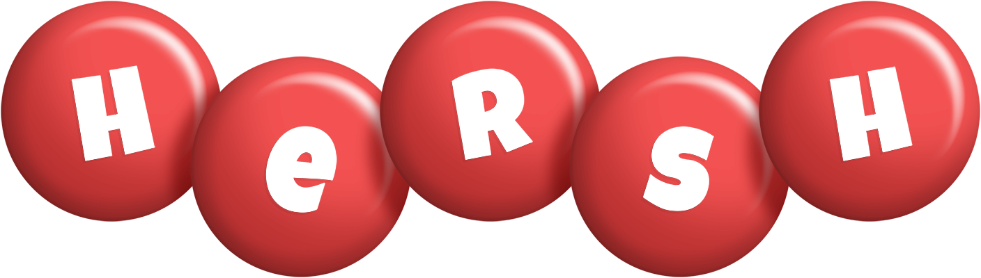 Hersh candy-red logo
