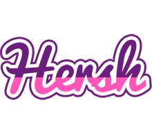 Hersh cheerful logo