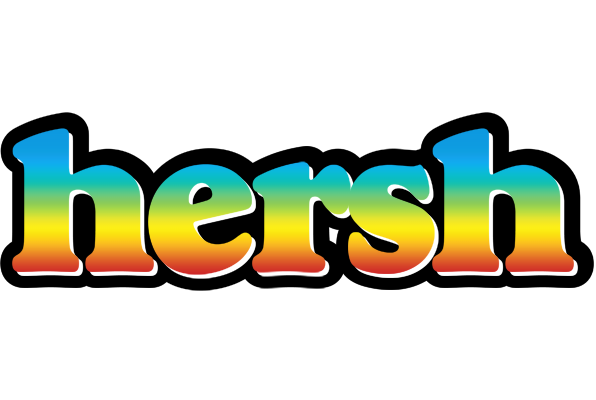 Hersh color logo