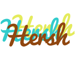 Hersh cupcake logo