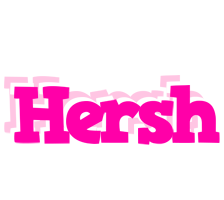 Hersh dancing logo