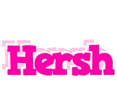Hersh dancing logo