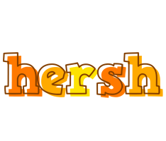 Hersh desert logo