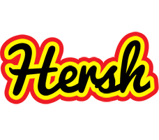 Hersh flaming logo