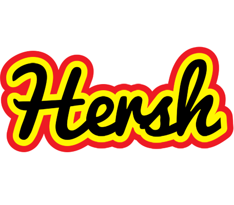 Hersh flaming logo