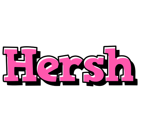 Hersh girlish logo