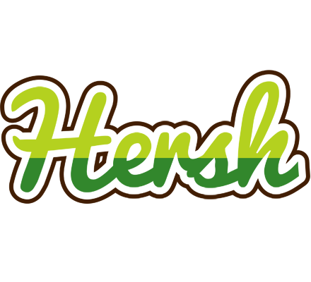 Hersh golfing logo