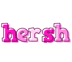 Hersh hello logo