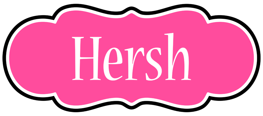 Hersh invitation logo