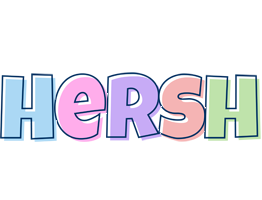 Hersh pastel logo