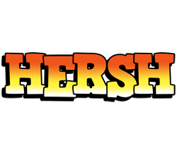 Hersh sunset logo