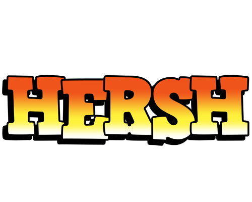 Hersh sunset logo